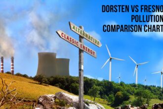 Dorsten vs Fresno Pollution Comparison Chart